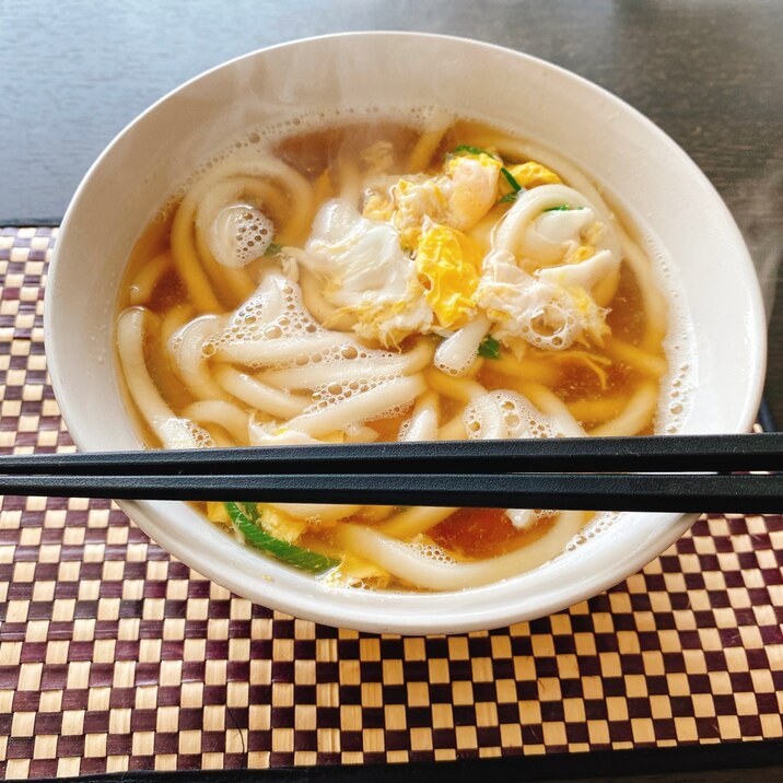 超簡単 1人節約ランチに卵とじうどん レシピ 作り方 By きっちんmiwa 楽天レシピ 超簡単 1人節約ランチに卵とじうどん レシピ 作り方 By きっちんmiwa 楽天レシピ